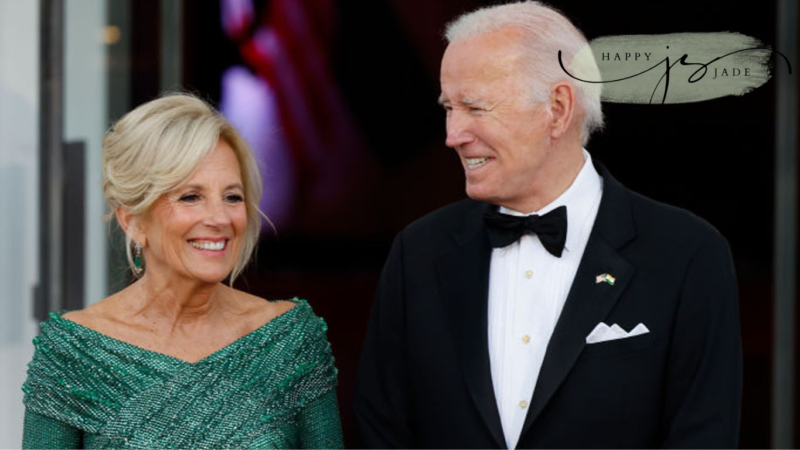 Joe Biden Wife happy jade