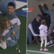 Novak Djokovic Daughter happy jade