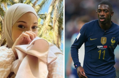 Ousmane Dembele Wife happy jade